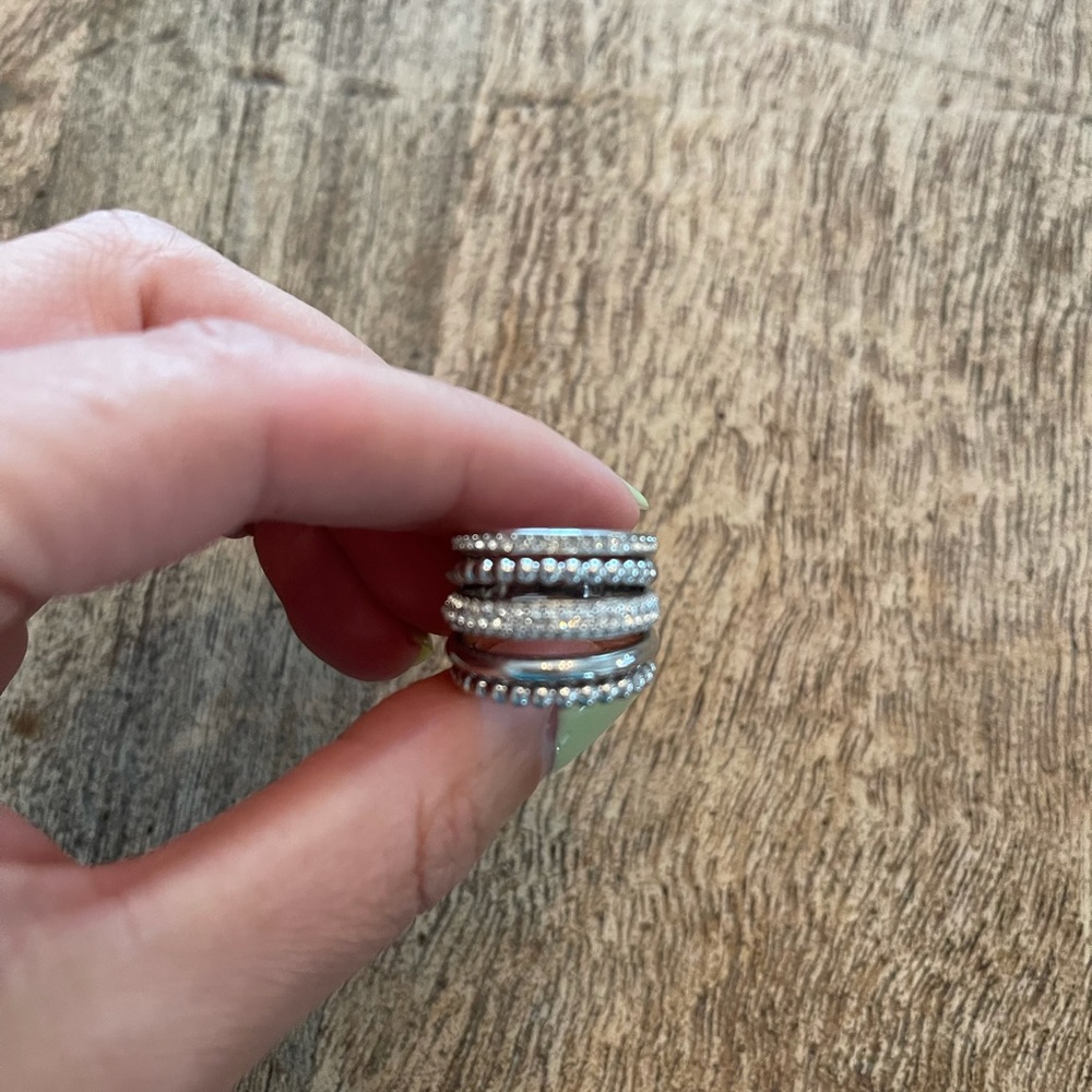 Swarovski silver ring - Picture 6 of 8